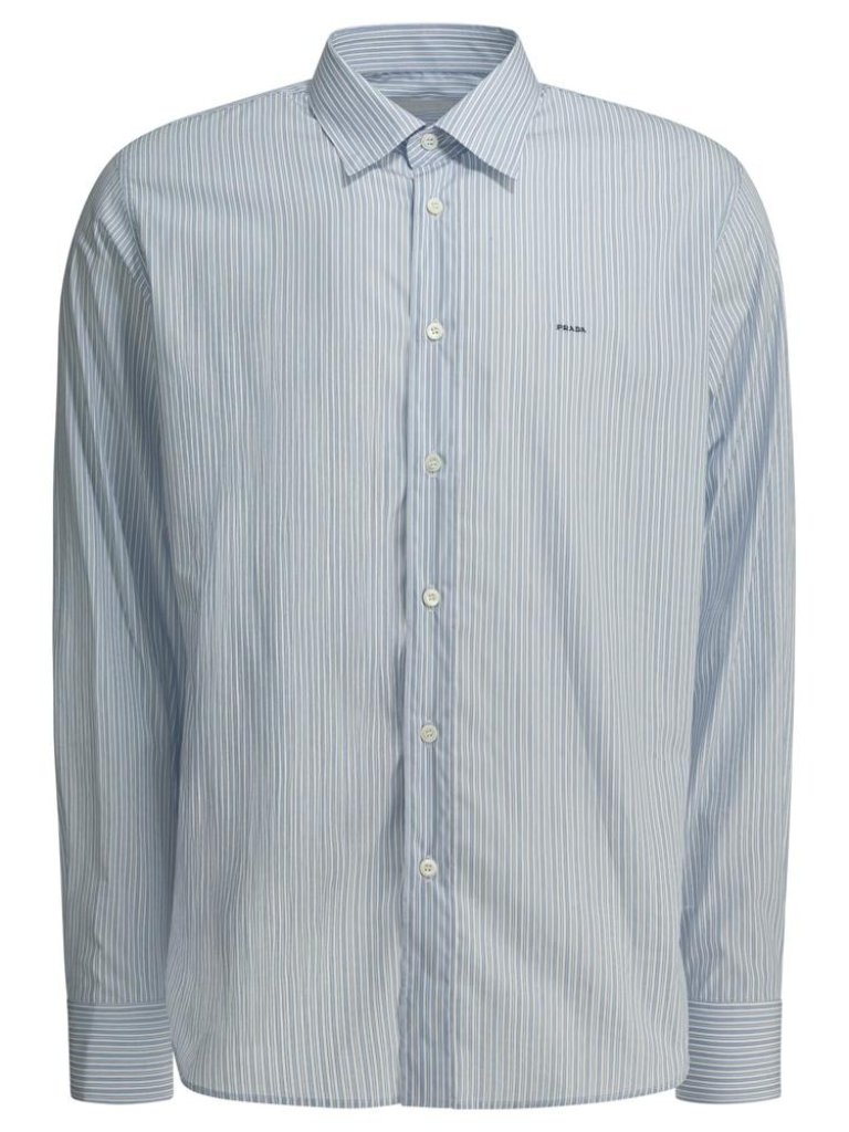 Prada Cotton Shirt Tag Size 43 Men